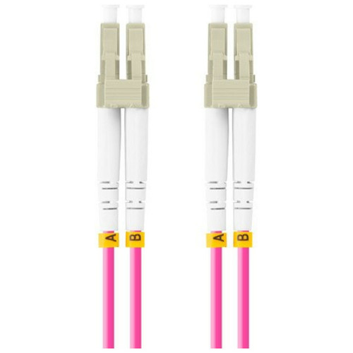 CABLE FIBRA OPTICA LANBERG 0.5 M MULTI LC/UPC-LC/UPC DUPLEX OM4 50/125 LSZH VI-SX29 CABLE FIBRA OPTICA LANBERG 0.5 M MULTI LC/UPC-LC/UPC DUPLEX OM4 50/125 LSZH VI