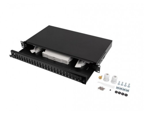 PATCH PANEL LANBERG 1U 19" FIBRA OPTICA 24 PTS SC DUPLEX O 24 LC QUAD BK+ACC-SX40 PATCH PANEL LANBERG 1U 19" FIBRA OPTICA 24 PTS SC DUPLEX O 24 LC QUAD BK+ACC