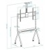 SOPORTE SUELO RUEDAS "ISTAR" PANTALLAS 55-100"