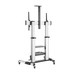 AISENS - SOPORTE DE SUELO PRO CON RUEDAS Y MANIVELA, BANDEJAS PARA DVD Y SOPORTE DE CAMARA PARA MONI-IR30 AISENS - SOPORTE DE SUELO PRO CON RUEDAS Y MANIVELA, BANDEJAS PARA DVD Y SOPORTE DE CAMARA PARA MONI
