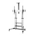 AISENS - SOPORTE DE SUELO PRO CON RUEDAS Y MANIVELA, BANDEJAS PARA DVD Y SOPORTE DE CAMARA PARA MONI-IR30 AISENS - SOPORTE DE SUELO PRO CON RUEDAS Y MANIVELA, BANDEJAS PARA DVD Y SOPORTE DE CAMARA PARA MONI