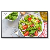 Sony FW-55BZ35L pantalla de señalización Pantalla plana para señalización digital 139,7 cm (55") LCD Wifi 550 cd / m² 4K Ultra HD Negro Android 24/7 (Espera 4 dias)