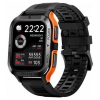 SMARTWATCH FW67 TITAN PRO NEGRO/NARANJA MAXCOM (Espera 4 dias)