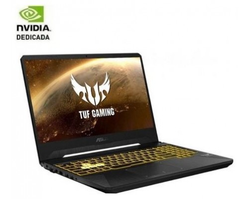 PORTATIL GAMING ASUS FX505 AMD R5-3550H-8G-512SSD-GTX1650-15-F