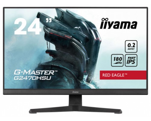 iiyama G-MASTER G2470HSU-B6 pantalla para PC 60,5 cm (23.8") 1920 x 1080 Pixeles Full HD LCD Negro (Espera 4 dias)