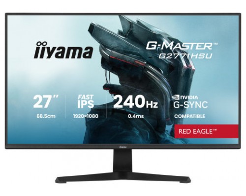 iiyama G2771HSU-B1 pantalla para PC 68,6 cm (27") 1920 x 1080 Pixeles Negro (Espera 4 dias)