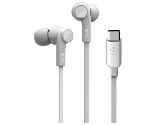 Auricular Usb-c Belkin G3h0002btwht Con Conector Usb-c