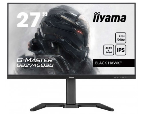 iiyama G-MASTER GB2745QSU-B2 pantalla para PC 68,6 cm (27") 2560 x 1440 Pixeles Wide Quad HD LED Negro (Espera 4 dias)