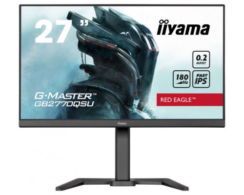 iiyama G-MASTER GB2770QSU-B6 pantalla para PC 68,6 cm (27") 2560 x 1440 Pixeles 2K Ultra HD LCD Negro (Espera 4 dias)