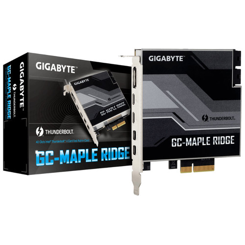 GIGABYTE GC-MAPLE RIDGE tarjeta y adaptador de interfaz Interno DisplayPort, Mini DisplayPort, Thunderbolt 4, USB 3.2 Gen 2 (3.1 Gen 2) (Espera 4 dias)-SX20 GIGABYTE GC-MAPLE RIDGE tarjeta y adaptador de interfaz Interno DisplayPort, Mini DisplayPort, Thunderbolt 4, USB 3.2 Gen 2 (3.1 Gen 2) (Espera 4 dias)