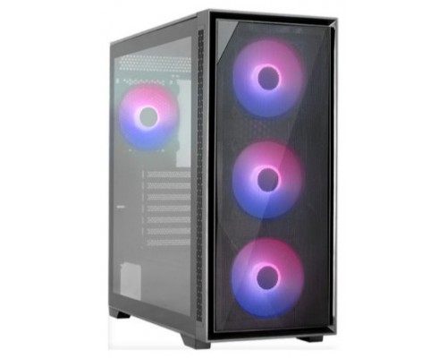 CAJA SEMITORRE ATX GEOFLOW NEGRO AEROCOOL (Espera 4 dias)