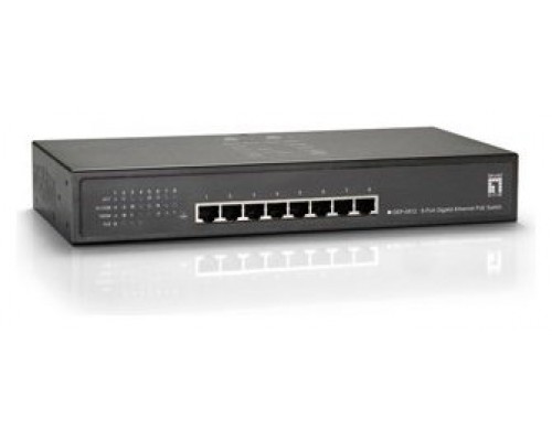 SWITCH LEVEL ONE GESTION 8P 10-100-1000 POE PLUS