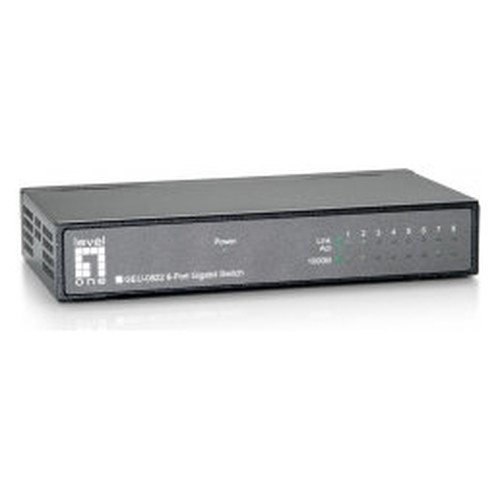 SWITCH NO GESTIONABLE LEVELONE GEU-0822 8P 8x1GB-SX30 SWITCH NO GESTIONABLE LEVELONE GEU-0822 8P 8x1GB