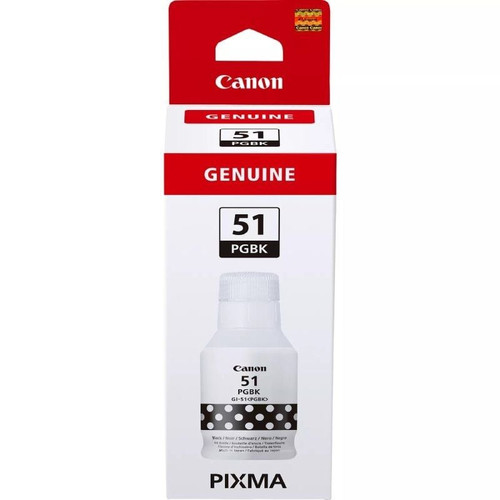 CANON Botella de tinta Negro GI-51PGBK para G1520 G2520 G3520 G3560-IR20 CANON Botella de tinta Negro GI-51PGBK para G1520 G2520 G3520 G3560