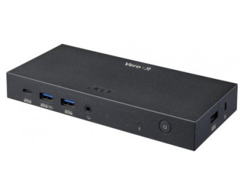 Acer Vero MST Dock M33 100W PD - Black EU (Retail pack) Alámbrico USB 3.2 Gen 2 (3.1 Gen 2) Type-C Negro (Espera 4 dias)