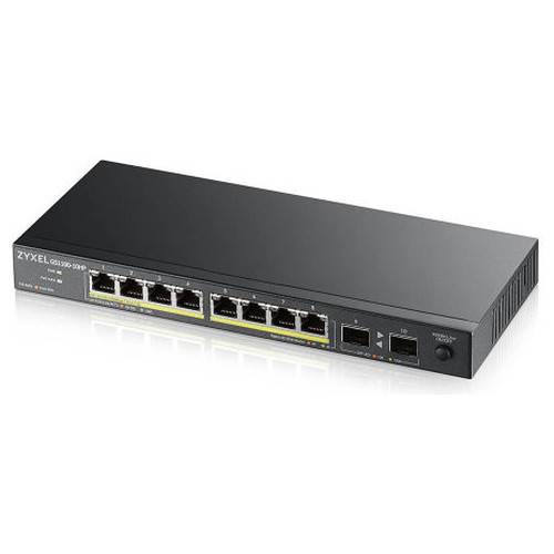 Zyxel GS1100-10HP v2 No administrado Gigabit Ethernet (10/100/1000) Energía sobre Ethernet (PoE) Negro (Espera 4 dias)-SX30 Zyxel GS1100-10HP v2 No administrado Gigabit Ethernet (10/100/1000) Energía sobre Ethernet (PoE) Negro (Espera 4 dias)