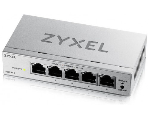 ZyXEL GS1200-5V3 Switch 5xGbE