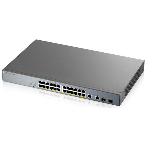 Zyxel GS1350-26HP-EU0101F switch Gestionado L2 Gigabit Ethernet (10/100/1000) Energía sobre Ethernet (PoE) Gris (Espera 4 dias)-SX30 Zyxel GS1350-26HP-EU0101F switch Gestionado L2 Gigabit Ethernet (10/100/1000) Energía sobre Ethernet (PoE) Gris (Espera 4 dias)