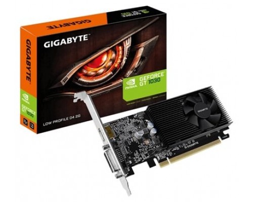 VGA NVIDIA GT1030 2 GB LP PCI-E GIGABYTE (Espera 4 dias)