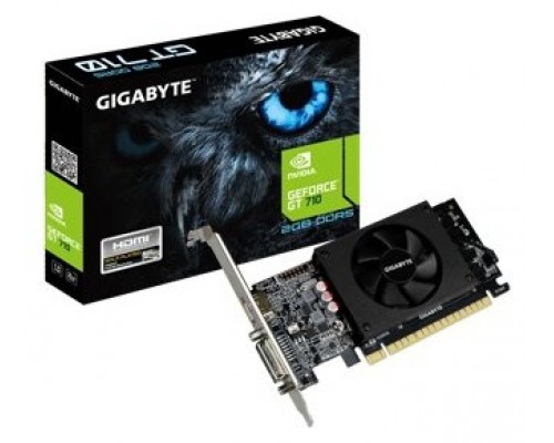 TARJETA GRÁFICA GIGABYTE GT 710 2GB DDR5 LP