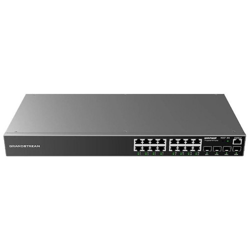 Grandstream GWN7802P Switch 16xGbE PoE 4xSFP 240W-SX30 Grandstream GWN7802P Switch 16xGbE PoE 4xSFP 240W