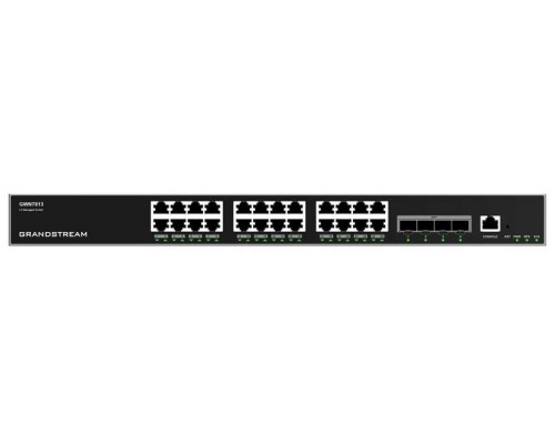 Grandstream GWN7813 Switch 24xGbE 4xSFP stackable