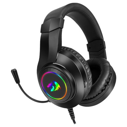 Redragon - HYLAS Auricular Gaming RGB 3.5mm Microfono-HO30 Redragon - HYLAS Auricular Gaming RGB 3.5mm Microfono