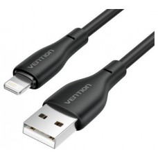 CABLE 2.0 USB A LIGHTNING 1 M NEGRO VENTION (Espera 4 dias)