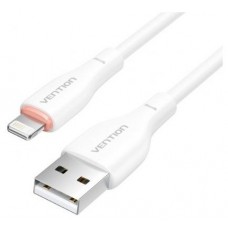 CABLE 2.0 USB A LIGHTNING 1 M BLANCO VENTION (Espera 4 dias)