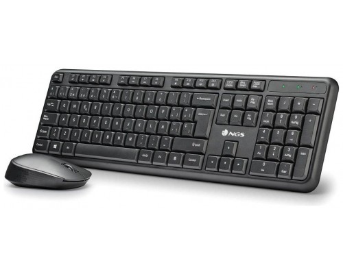 NGS Kit teclado+ratón Inalámbrico 12 Teclas Multim