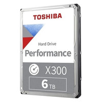 Toshiba X300 HDWR760EZSTA 6TB 3.5" SATA-600-SX20 Toshiba X300 HDWR760EZSTA 6TB 3.5" SATA-600