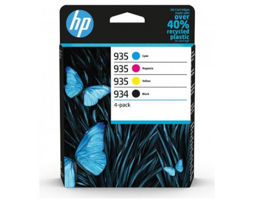 TINTA HP 6ZC72AE Nº 934 935 MULTIPACK 4 CART