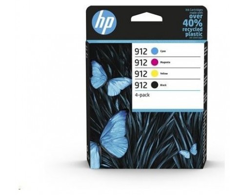 TINTA HP 6ZC74AE Nº912 MULTIPACK 4 CART