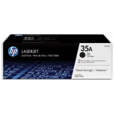 TONER HP CB435AD Nº35A PACK X2 NEGRO 1.500PAG