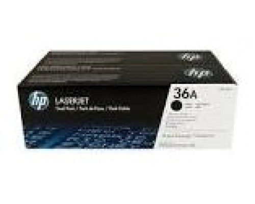 TONER HP CB436AD 36A PACK 2UD