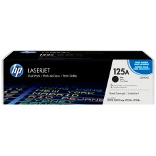 TONER HP CB540AD Nº125A PACK X2 NEGRO 4.400PAG