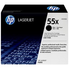 TONER HP CE255X Nº55X NEGRO 12.500PAG ALTA