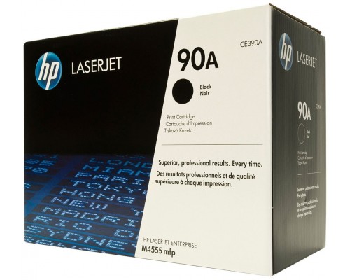 TONER HP CE390A Nº90A NEGRO 10.000PAG