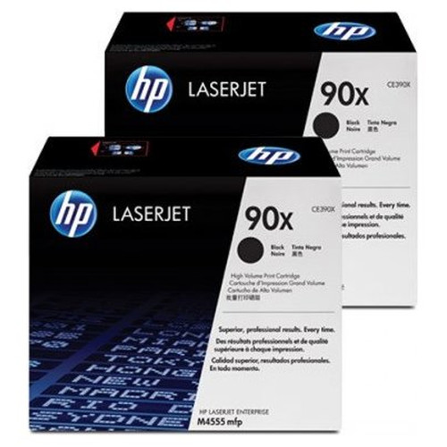 TONER HP CE390XD Nº90X PACK X2 NEGRO 24.000PAG-SE20 TONER HP CE390XD Nº90X PACK X2 NEGRO 24.000PAG