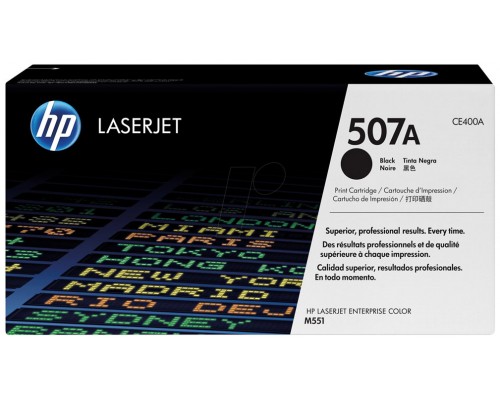 TONER HP CE400A Nº507A NEGRO 5.500PAG