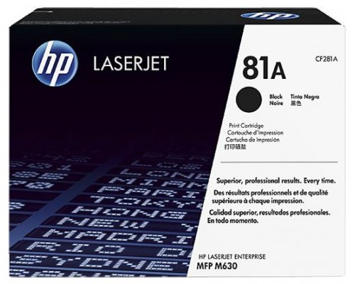 TONER HP CF281A Nº81 NEGRO 10500PAG