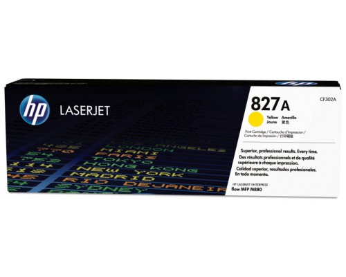 TONER HP CF302A Nº 827A AMARILLO 32.000PAG