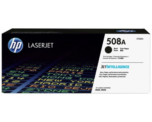 TONER HP CF360A Nº508A NEGRO 6.000PAG