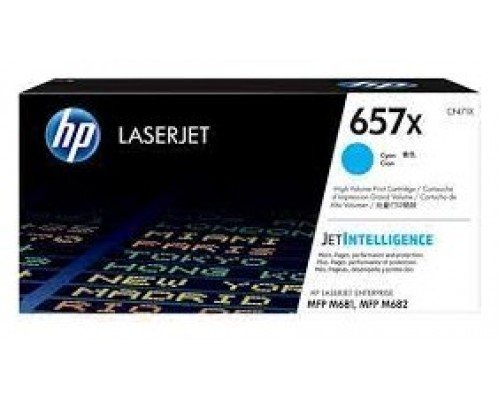 TONER HP CF471X  Nº657X CYAN 23000PAG