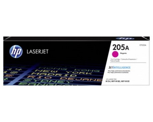 TONER HP CF533A Nº205A MAGENTA 900PAG