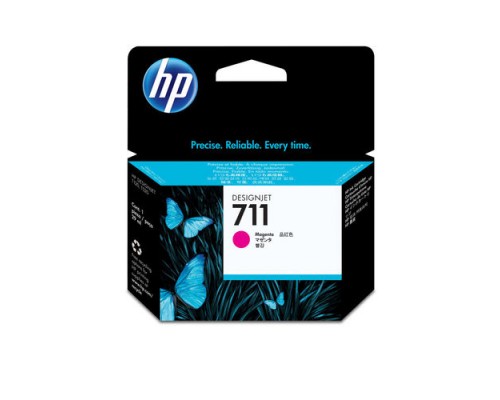 TINTA HP CZ131A Nº 711 MAGENTA 29 ML.