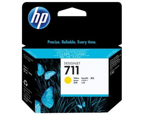 TINTA HP CZ132A Nº 711 AMARILLO 29 ML