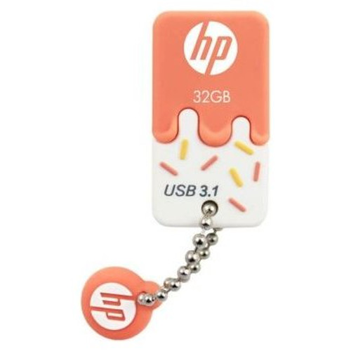 HP Pendrive USB 3.1 X778W 32GB NARANJA-IR60 HP Pendrive USB 3.1 X778W 32GB NARANJA