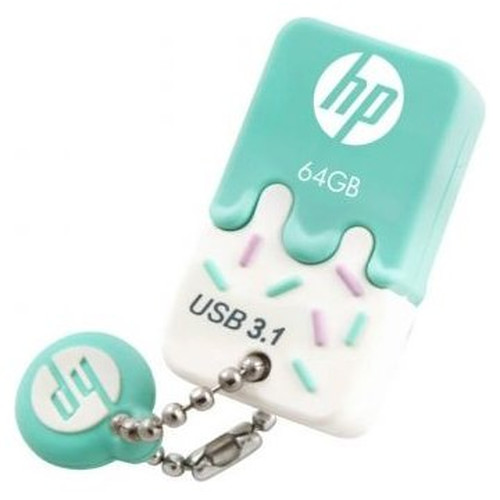 HP Pendrive USB 3.1 X778W 64GB VERDE-IR60 HP Pendrive USB 3.1 X778W 64GB VERDE
