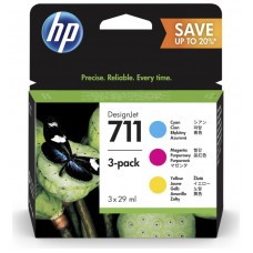 TINTA HP P2V32A Nº 711 PACK TRICOLOR